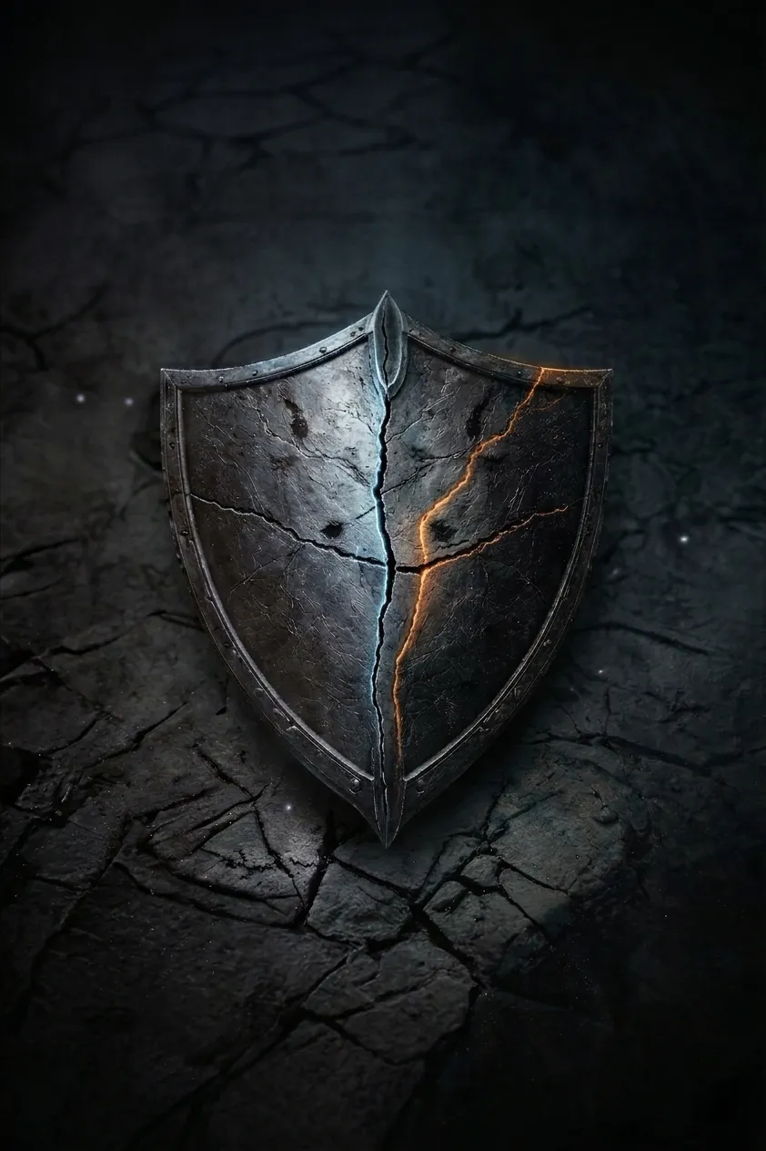 The Fractured Shield cover art